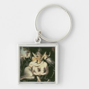 Titania Awakes, Surrounded by Attendant Key Ring