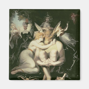 Titania Awakes, Surrounded by Attendant Magnet