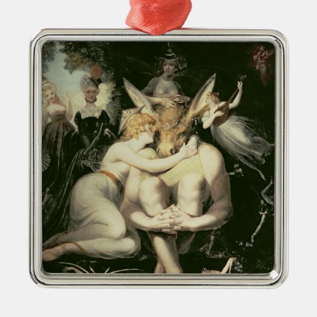 Titania Awakes, Surrounded by Attendant Metal Tree Decoration (Front)