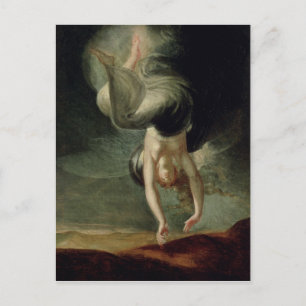 Titania finds the magic ring on the shore postcard