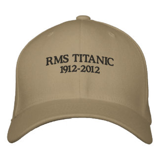 Titanic anniversary hat