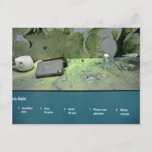 Titanic Artefacts Postcard