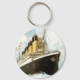 Titanic at Sea Key Ring