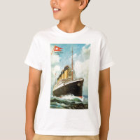 Titanic at Sea Kids T