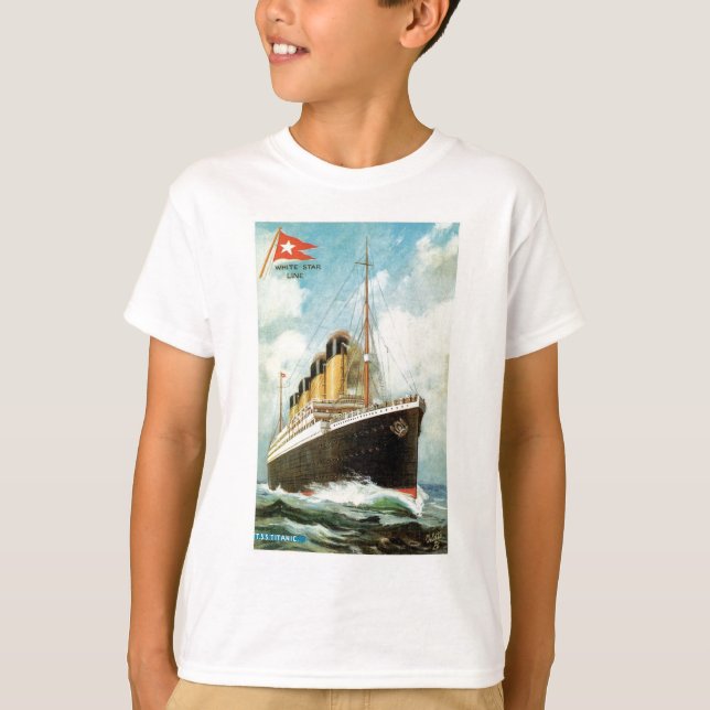 Titanic at Sea Kids T T-Shirt (Front)