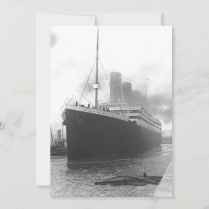Titanic at the docks of Southampton