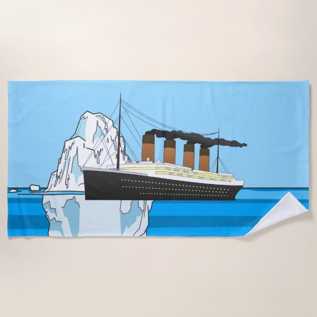 Titanic Beach Towel (Front)