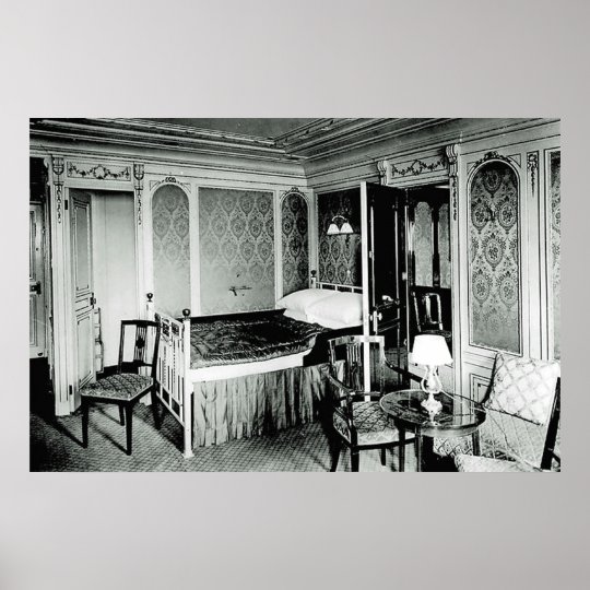 Titanic Bedroom Suite Photo Poster | Zazzle.co.uk