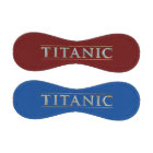 Titanic Burgundy and Blue