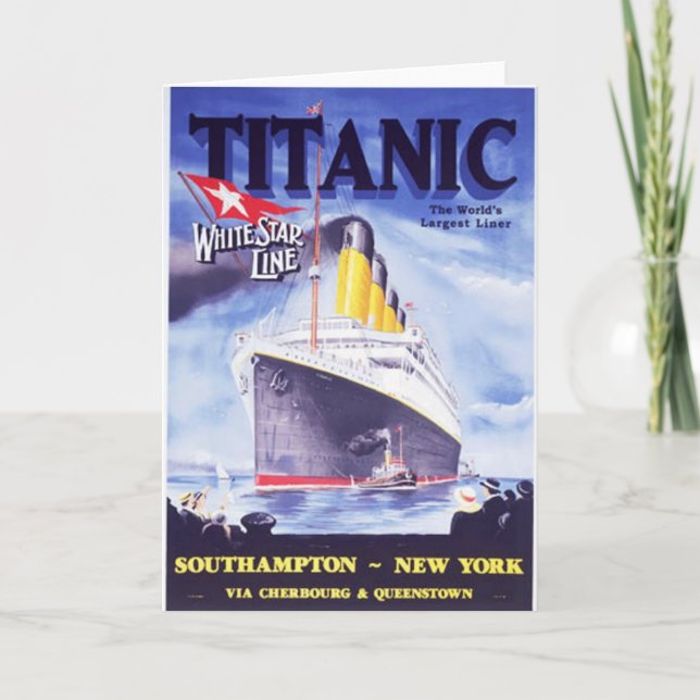 Titanic Card (Front)