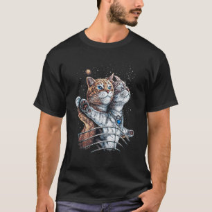 Titanic Cat In Space    For Cat T-Shirt