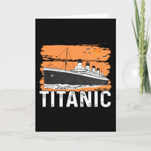Titanic - cool sailboating card