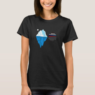 Titanic Cruise Ship Ocean Iceberg Maiden Voyage 19 T-Shirt