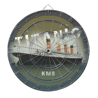 Titanic Custom Monogram Dartboard