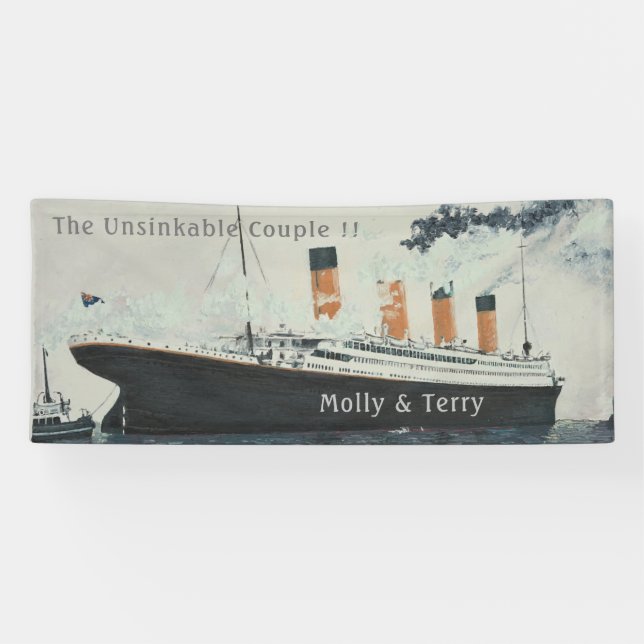 Titanic Customisable Banner (Horizontal)