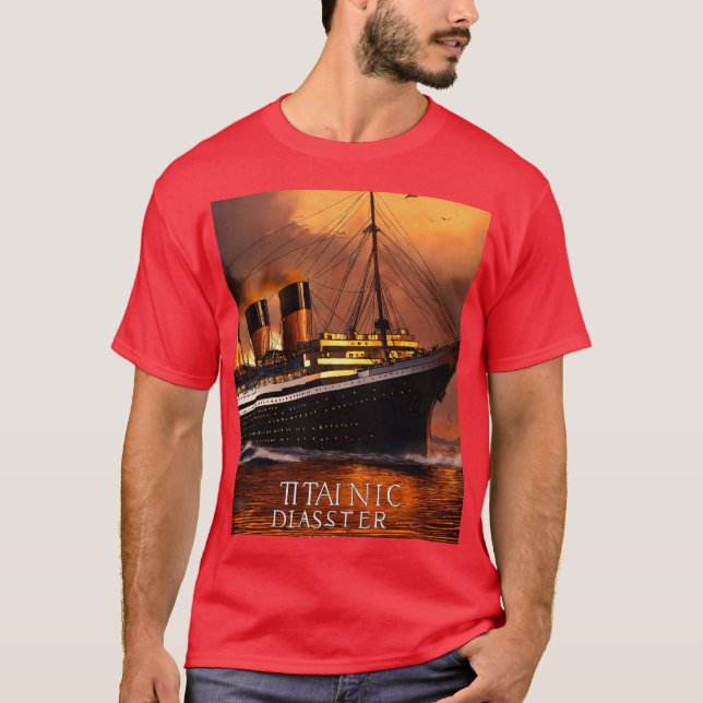 titanic disaster T-Shirt (Front)
