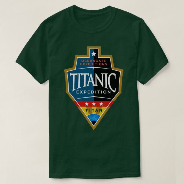 Titanic Expedition T-Shirt (Design Front)