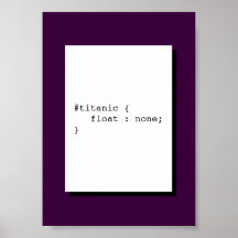 Titanic Float None Funny CSS