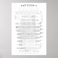 Titanic General Arrangment Plan
