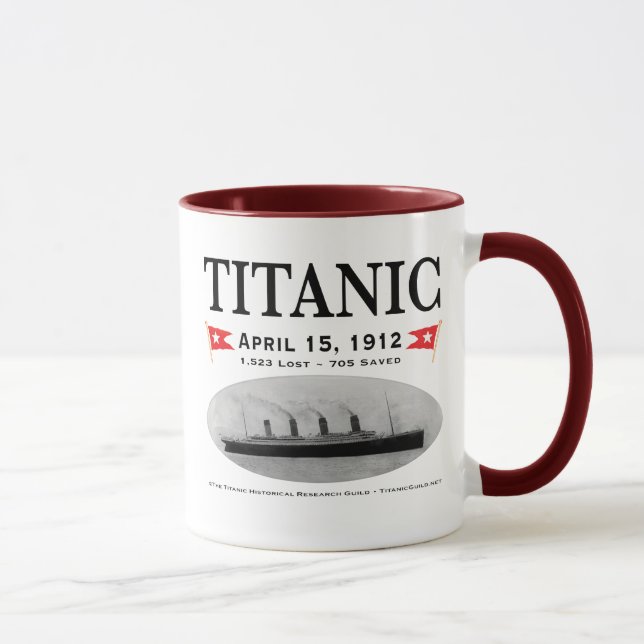 Titanic Ghost Ship Coffee Mugs, Steins, Drinkware Mug (Right)