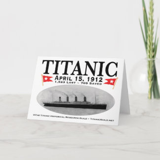 Titanic Ghost Ship Greeting Card (postage avail)
