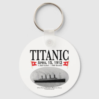 Titanic Ghost Ship Keychain (white)
