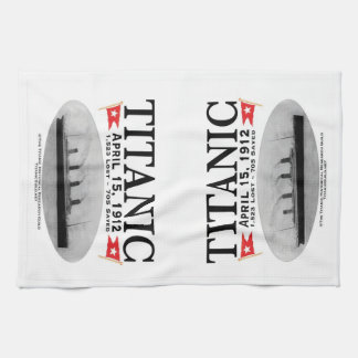 Titanic Ghost Ship Kitchen Towel Tea Towel