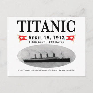 Titanic Ghost Ship Postcard
