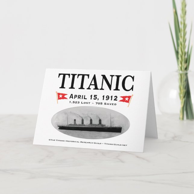 Titanic Ghost Ship: Stationery: Greeting Cards (Front)