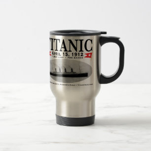 Titanic Ghost Ship Travel Mug (stainless steel)