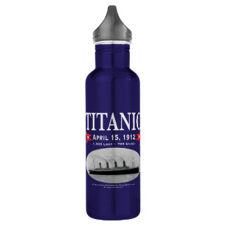 Titanic Ghost Ship Water Bottle