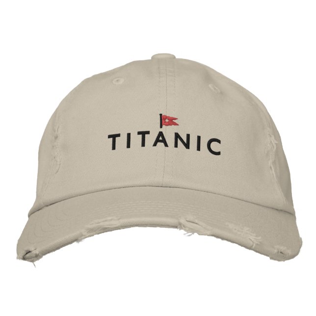 Titanic Hat with White Star Line Logo (Front)