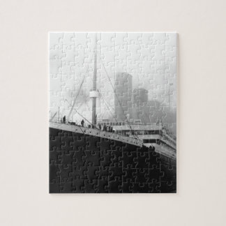 Titanic in dock in Southampton Jigsaw Puzzle