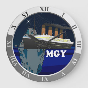 Titanic Large Clock