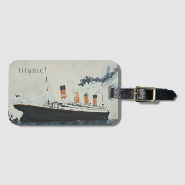 TITANIC Luggage Tag (Front Horizontal)