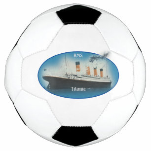 Titanic Maritime White Star Line Ship Football