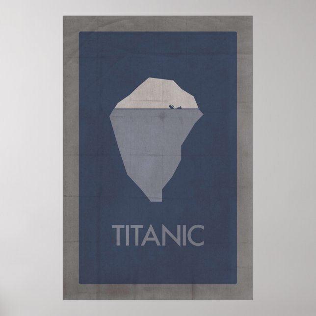 Titanic minimalist poster (Front)