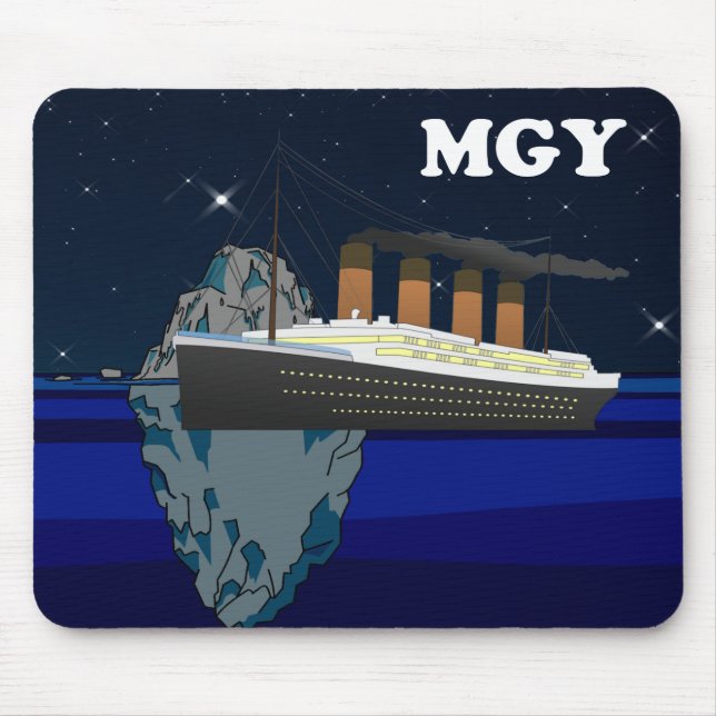 Titanic Mouse Mat (Front)