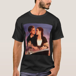 Titanic Movie Jack and Rose Throw Pillow T-Shirt