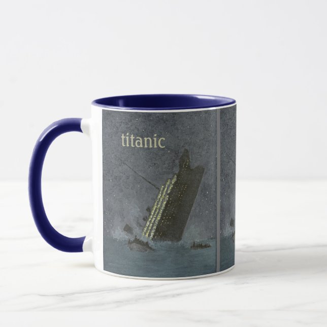 TITANIC MUG Final Moments (Left)
