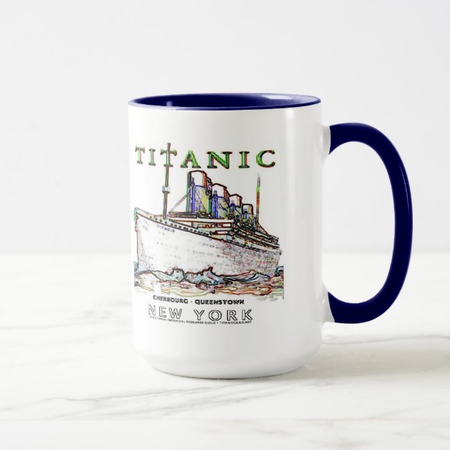 Titanic Neon (white): Kitchen: Mugs (Right)