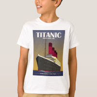 Titanic Ocean Liner Art Deco Print