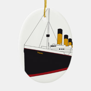 titanic original ceramic tree decoration