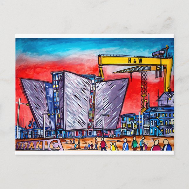 Titanic Quarter Belfast Postcard (Front)