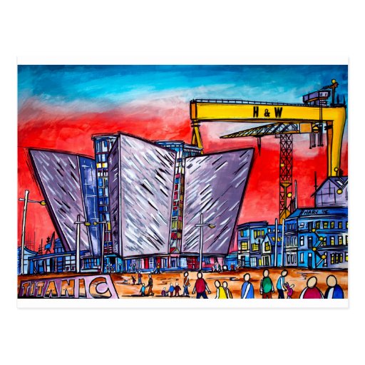 Image of Titanic Quarter Belfast Postcard
