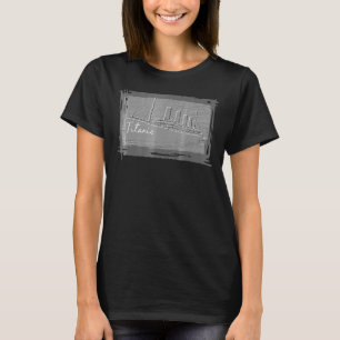 Titanic Sailing Ship Cruise Vessel Ocean History T-Shirt