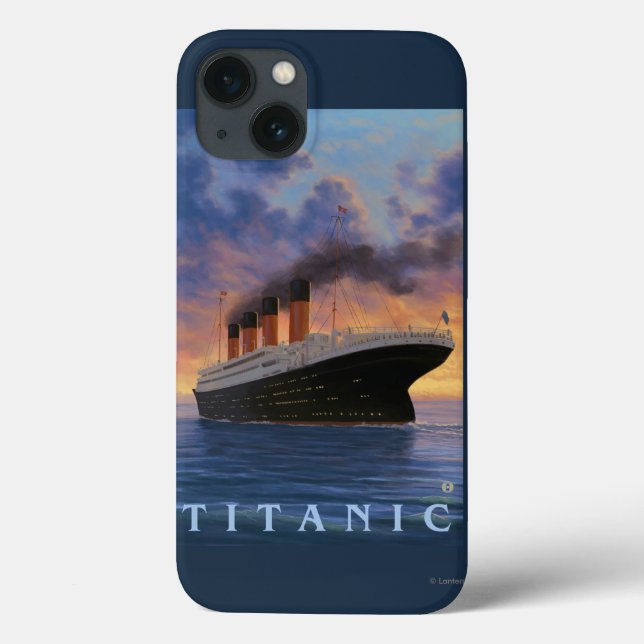 Titanic SceneWhite Star Line Case-Mate iPhone Case (Back)