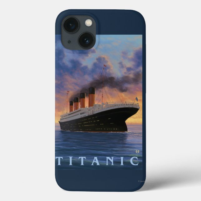 Titanic SceneWhite Star Line Case-Mate iPhone Case (Back)