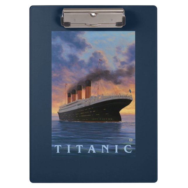 Titanic SceneWhite Star Line Clipboard (Front)