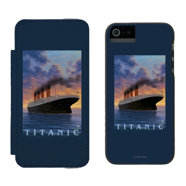 Titanic SceneWhite Star Line Incipio iPhone Wallet Case (Side by Side)